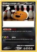 bowling orange