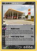 gas station