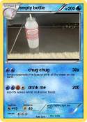 empty bottle