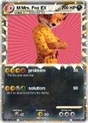 M Mrs. Fox EX