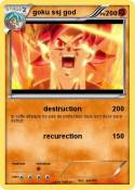 goku ssj god