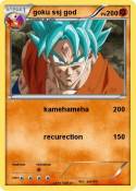 goku ssj god