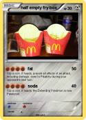 half empty fry