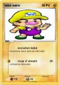 bébé wario