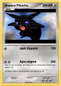 shadow Pikachu