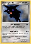 shadow pikachu