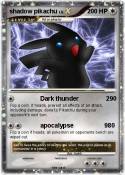 shadow pikachu