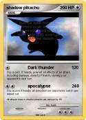 shadow pikachu