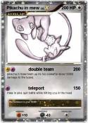 Pikachu in mew