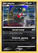 dark pikachu