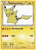 Dabbing pikachu