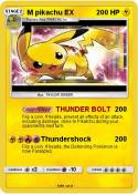 M pikachu EX