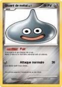 Gluant de métal