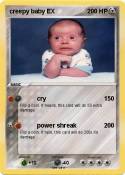 creepy baby