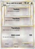 Its a card in