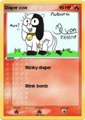 Diaper cow