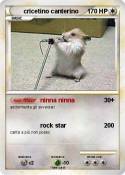 cricetino cante