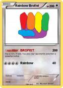 Rainbow Brofist
