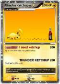 Pikachu Ketchup
