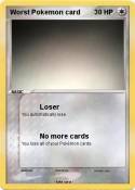 Worst Pokemon