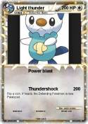 Light thunder