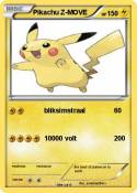 Pikachu Z-MOVE