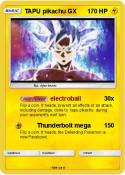 TAPU pikachu GX