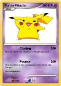 Purple Pikachu