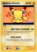 MUSICAL PIKACHU