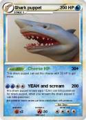Shark puppet