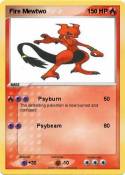 Fire Mewtwo
