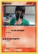 Stupid kid