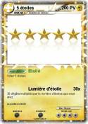 5 étoiles
