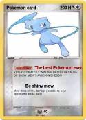 Pokemon card