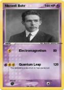 Maxwell Bohr