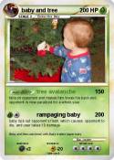 baby and tree