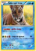 bébé tigre d'eau