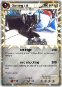 Gaming cat