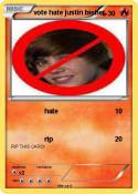 vote hate justi