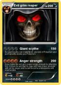 Evil grim reape