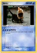 Sorry