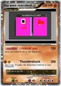You were rickro