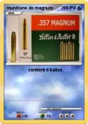 munitions de