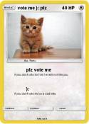 vote me ): plz