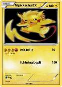 M pickachu EX
