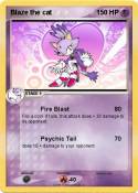 Blaze the cat