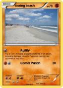 boring beach