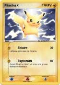 Pikachu X