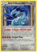 Blue I's Black
