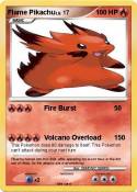 Flame Pikachu